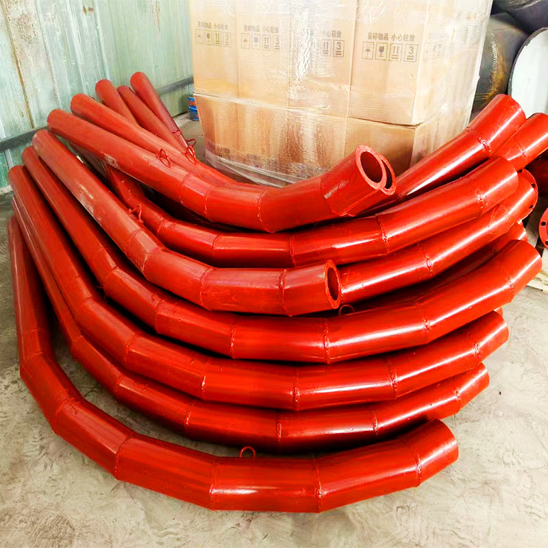 Ceramic Lined Composite Steel Pipe and Elbow Finished Coating, to be Packed and Shipped Soon