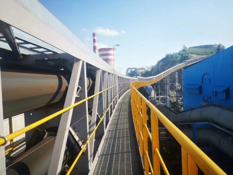 Long Distance Pipe Belt Conveyor