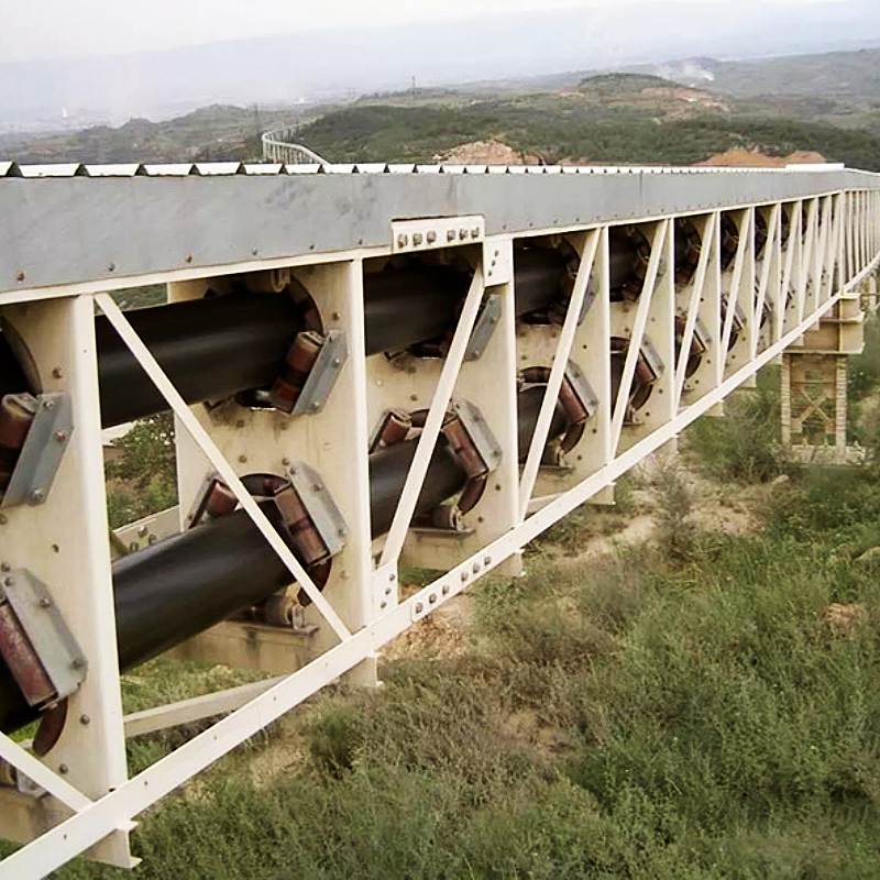 Advantages of Pipe Belt Conveyor