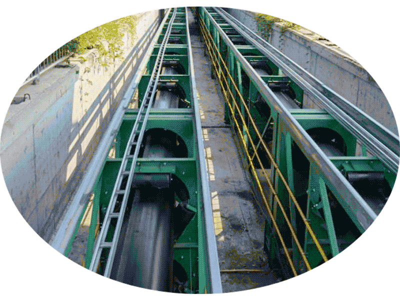 Pipe Conveyor Belt System Solutions