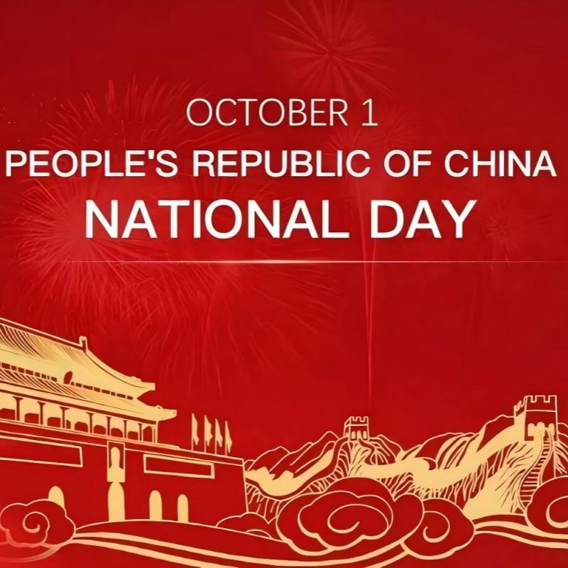 National Day Holiday Notice