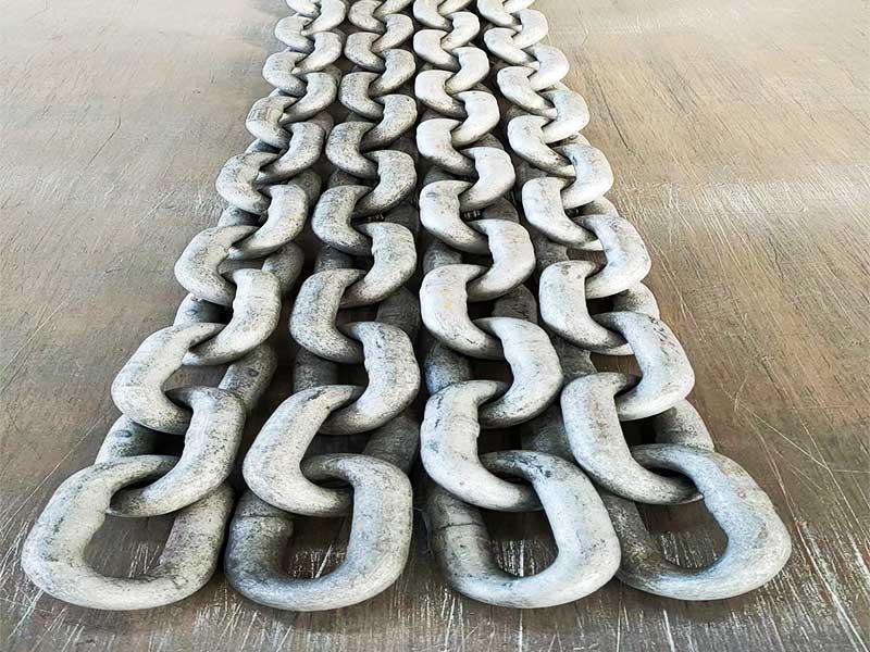 Carburised Round Link Chain Material